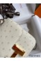 Hermes Constance 18 Handmade Bag In Parchemin Ostrich Leather