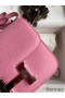 Hermes Constance 18 Handmade Bag In Pink Epsom Calfskin