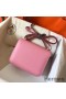 Hermes Constance 18 Handmade Bag In Pink Epsom Leather