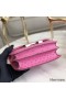 Hermes Constance 18 Handmade Bag In Pink Ostrich Leather
