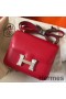 Hermes Constance 18 Handmade Bag In Red Epsom Leather