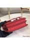 Hermes Constance 18 Handmade Bag In Red Ostrich Leather