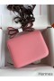 Hermes Constance 18 Handmade Bag In Rose Confetti Epsom Calfskin