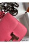 Hermes Constance 18 Handmade Bag In Rose Lipstick Epsom Calfskin