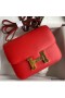 Hermes Constance 18 Handmade Bag In Rouge Coeur Epsom Calfski