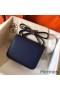 Hermes Constance 18 Handmade Bag In Sapphire Epsom Leather