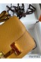 Hermes Constance 18 Handmade Bag In Sesame Epsom Calfskin