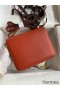 Hermes Constance 18 Handmade Bag In Sienna Swift Calfskin