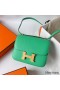 Hermes Constance 18 Handmade Bag In Vert Comics Epsom Calfskin