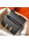 Hermes Constance 24 Handmade Bag In Ardoise Epsom Leather