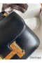 Hermes Constance 24 Handmade Bag In Black Box Calfskin