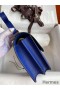 Hermes Constance 24 Handmade Bag In Blue Electric Epsom Calfskin