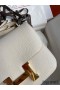 Hermes Constance 24 Handmade Bag In Craie Epsom Calfskin