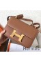 Hermes Constance 24 Handmade Bag In Gold Epsom Leather
