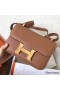 Hermes Constance 24 Handmade Bag In Gold Epsom Leather