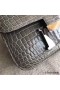 Hermes Constance 24 Handmade Bag In Grey Niloticus Crocodile