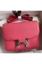 Hermes Constance 24 Handmade Bag In Rose Lipstick Epsom Calfskin
