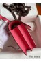 Hermes Constance 24 Handmade Bag In Rose Lipstick Epsom Calfskin