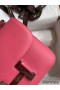 Hermes Constance 24 Handmade Bag In Rose Lipstick Epsom Calfskin