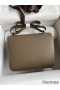Hermes Constance 24 Handmade Bag In Taupe Epsom Calfskin