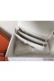 Hermes Constance 24 Handmade Bag In White Epsom Leather