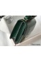 Hermes Constance 24cm Bag In Green Embossed Crocodile