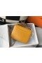 Hermes Constance 24cm Bag In Yellow Embossed Crocodile