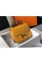 Hermes Constance 24cm Bag In Yellow Embossed Crocodile