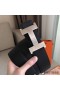 Hermes Constance 2 Belt Buckle & Black/Green Epsom 42MM Strap