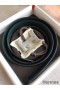 Hermes Constance 2 Belt Buckle & Black/Green Epsom 42MM Strap