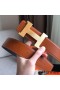 Hermes Constance 2 Belt Buckle & Gold/Noir Swift 42MM Strap