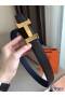 Hermes Constance Belt Buckle & Blue Epsom 38 MM Strap