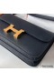 Hermes Constance Elan Handmade Bag In Black Epsom Calfskin