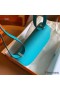Hermes Constance Enamel 18 Handmade Bag In Blue Paon Epsom Calfskin