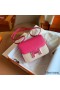 Hermes Constance Enamel 18 Handmade Bag In Rose Mexico Epsom Calfskin