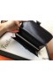 Hermes Constance Long Wallet In Black Swift Leather