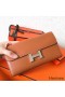 Hermes Constance Long Wallet In Gold Swift Leather