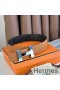 Hermes Constance Reversible Belt 38MM in Gold Epsom Calfskin