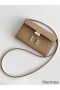 Hermes Constance To Go Wallet in Taupe Epsom Calfskin