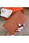 Hermes Dogon Duo Wallet In Gold Clemence Leather