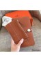 Hermes Dogon Duo Wallet In Gold Clemence Leather