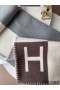 Hermes Ecru Gris Avalon Vibration Throw Blanket