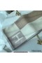 Hermes Ecru Naturel Avalon Vibration Throw Blanket