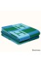 Hermes Emeraude Avalon Bayadere Throw Blanket