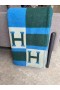 Hermes Emeraude Avalon Bayadere Throw Blanket