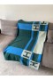 Hermes Emeraude Avalon Bayadere Throw Blanket