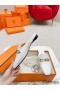Hermes Esmee Mules in White Calfskin