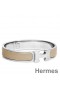 Hermes Etoupe Enamel Clic H PM Bracelet