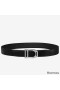Hermes Etrier Buckle Belt & Black Clemence 32 MM Strap