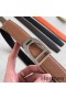 Hermes Etrier Buckle Belt & Brown Clemence 32 MM Strap